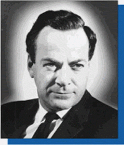 Εικ. 4. Ο Richard Feynman ήταν ένας από τους αρχιτέκτονες της σύγχρονης κβαντικής ηλεκτροδυναμικής. Απλουστεύοντας τα περίπλοκα μαθηματικά της QED με μια σειρά από διαισθητικές εικόνες, επέτρεψε γενιές φυσικών των σωματιδίων να κατανοήσουν την ουσία της επέκτασης της θεωρίας των διαταραχών. 